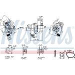 NISSENS Turbolader 93475 NISSENS Turbolader 93475