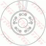 Bremsscheibe Toyota P DF4182S Bremsscheibe Toyota P DF4182S