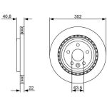 Bremsscheibe HA 0 986 479 398 Bremsscheibe HA 0 986 479 398