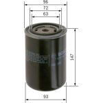 Bosch Kraftstofffilter F 026 402 087 Bosch Kraftstofffilter F 026 402 087