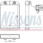 Heizkühler PKW 71458 Heizkühler PKW 71458