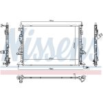 Wasserkühler PKW 606404