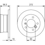 Bremsscheibe 0 986 479 B33