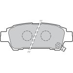 Valeo Bremsbelagsatz 301542 Valeo Bremsbelagsatz 301542