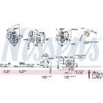 NISSENS Turbolader 93060 NISSENS Turbolader 93060