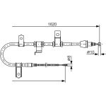 Handbremsseil re 1987482071 Handbremsseil re 1987482071
