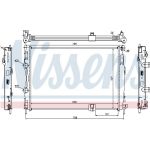 Nissens Wasserkühler PKW 67361 Nissens Wasserkühler PKW 67361