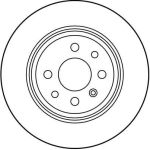 TRW Bremsscheibe DF2772 TRW Bremsscheibe DF2772