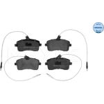 Bremsbelagsatz Peugeot S. 407 04- Mit Sensor 025 241 3418/W Bremsbelagsatz Peugeot S. 407 04- Mit Sensor 025 241 3418/W