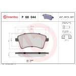BREMBO Bremsklötze VA P 68 044 BREMBO Bremsklötze VA P 68 044
