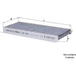 MAHLE Filter, Innenraumluft LAK 848/S MAHLE Filter, Innenraumluft LAK 848/S