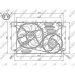 Lüfter Motorkühlung 47755 Lüfter Motorkühlung 47755