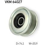 SKF Keilrippenriemen-Spannrolle VKM 64027 SKF Keilrippenriemen-Spannrolle VKM 64027