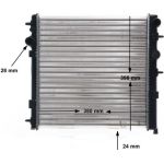 MAHLE Kühler, Motorkühlung CR 558 001S MAHLE Kühler, Motorkühlung CR 558 001S