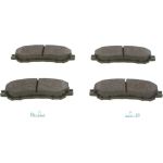 Bosch Bremsbelagsatz Vorderachse 0 986 424 011