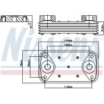 Nissens Ölkühler PKW 90889 Nissens Ölkühler PKW 90889