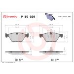 BREMBO Bremsklötze VA P 50 026 BREMBO Bremsklötze VA P 50 026