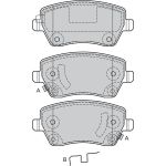 Valeo Bremsbelagsatz 598847