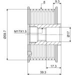 Generatorfreilauf 588053 Generatorfreilauf 588053