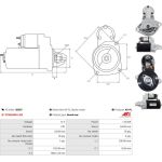 AS-PL Anlasser S0507 AS-PL Anlasser S0507