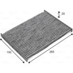 Innenraumfilter Nissan Qasqai/X-Trail 07- Mit Aktivkohle 715732 Innenraumfilter Nissan Qasqai/X-Trail 07- Mit Aktivkohle 715732