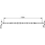 Handbremsseil 1987482718 Handbremsseil 1987482718