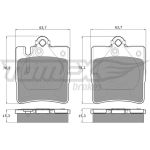 TOMEX brakes Bremsbelagsatz, Scheibenbremse TX 12-79 TOMEX brakes Bremsbelagsatz, Scheibenbremse TX 12-79