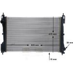 MAHLE Kühler, Motorkühlung CR 1794 000S MAHLE Kühler, Motorkühlung CR 1794 000S