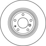 11 482 064 Bremsscheibe HA DF4891 11 482 064 Bremsscheibe HA DF4891