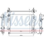 Nissens Wasserkühler PKW 675025