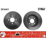 TRW Bremsscheibe Honda Civic DF4401 TRW Bremsscheibe Honda Civic DF4401
