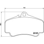 BREMBO Bremsklötze VA P 65 011 BREMBO Bremsklötze VA P 65 011