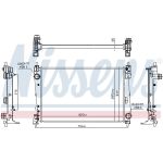 Nissens Wasserkühler PKW 617868 Nissens Wasserkühler PKW 617868