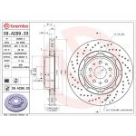 Bremsscheibe VA 09.A299.33 Bremsscheibe VA 09.A299.33