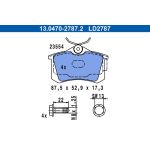 BREMSBELAGSATZ, SCHEIBENBREMSE 13.0470-2787.2 BREMSBELAGSATZ, SCHEIBENBREMSE 13.0470-2787.2
