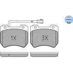 Bremsbelagsatz Alfa S. 159 05- Mit Sensor 025 248 5215/W Bremsbelagsatz Alfa S. 159 05- Mit Sensor 025 248 5215/W