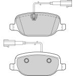 Valeo Bremsbelagsatz 302766