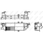 Ladeluftkühler NRF30305 Ladeluftkühler NRF30305