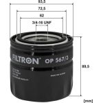 OP 567/3 Filtron Ölfilter OP 567/3 OP 567/3 Filtron Ölfilter OP 567/3