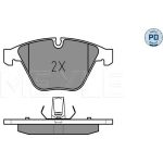 Bremsbelagsatz Bmw S. E90/E91 325-335 07 025 241 6120/PD Bremsbelagsatz Bmw S. E90/E91 325-335 07 025 241 6120/PD
