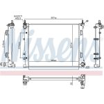 Wasserkühler PKW 606393 Wasserkühler PKW 606393