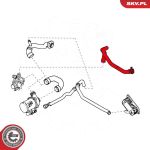 ESEN SKV Kühlerschlauch 24SKV241 ESEN SKV Kühlerschlauch 24SKV241