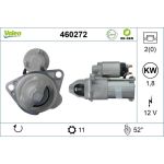 Valeo Anlasser 460272 Valeo Anlasser 460272