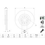 Bremsscheibe 0 986 479 C90 Bremsscheibe 0 986 479 C90