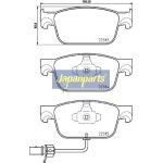 Japanparts Bremsbeläge PA-0917AF Japanparts Bremsbeläge PA-0917AF