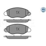 Bremsbelagsatz Ford P. Transit 00- (P.Nap¨D)Ohne Sensor 025 234 3418/PD Bremsbelagsatz Ford P. Transit 00- (P.Nap¨D)Ohne Sensor 025 234 3418/PD