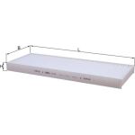 MAHLE Filter, Innenraumluft LA 45 MAHLE Filter, Innenraumluft LA 45