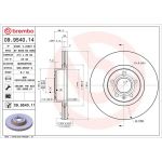 12 481 039 Bremsscheibe VA 09.9540.11 12 481 039 Bremsscheibe VA 09.9540.11