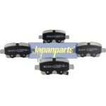 Japanparts Bremsbeläge PP-0400AF Japanparts Bremsbeläge PP-0400AF