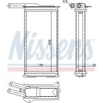 Nissens Heizungskühler PKW 71751 Nissens Heizungskühler PKW 71751